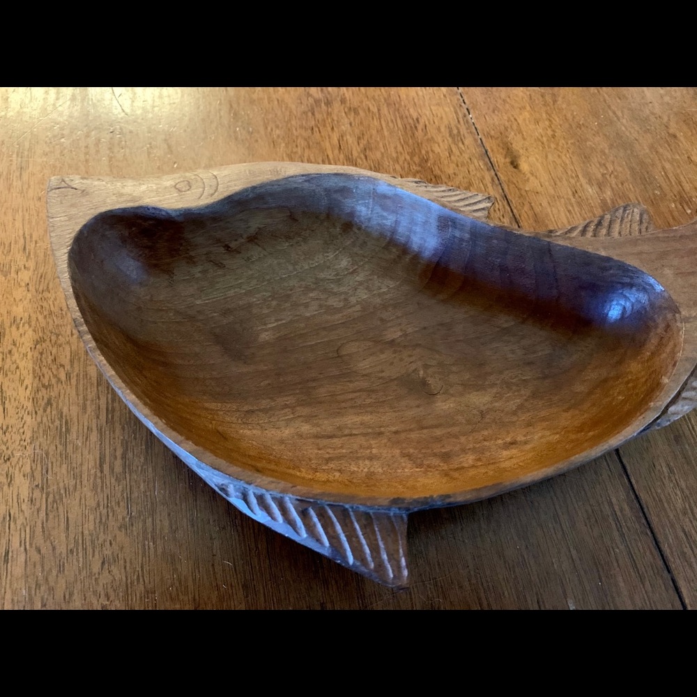 Wooden Fish Bowl - perfect gift for a Pisces ♓️ - Picture 4 of 5